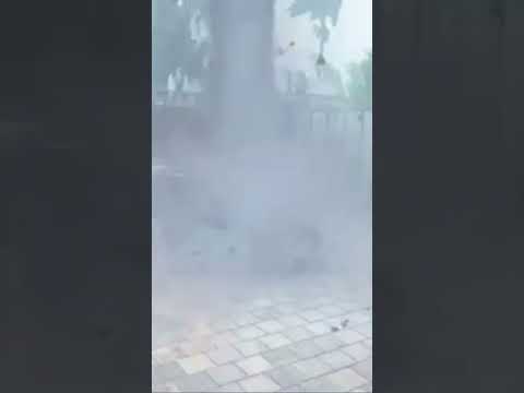 Massive #tornado #twister touches down in our backyard!