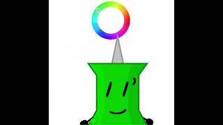 [🌈⁉️] Correct color for the character?                        #shorts #bfdi #trendingshorts #fypシ