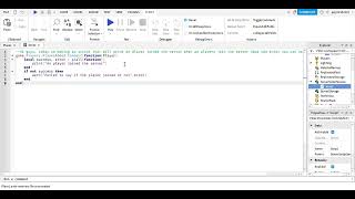 Writing an simple script for Roblox Lua