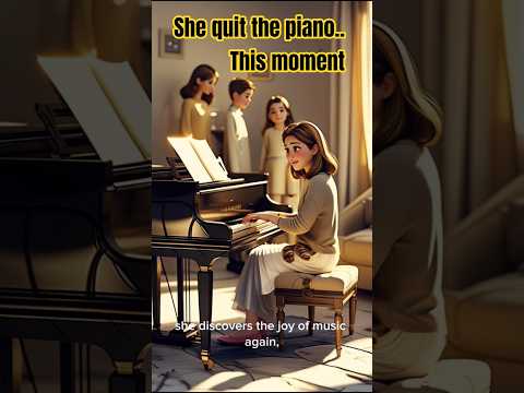 inspiring life.... she quit the piano#shorts,#shortfeed,#short,#shortvideo ,#shortstory, #motivation