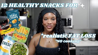 12 healthy snack *ALTERNATIVES* that are *actually* good | soda swaps, sweet & savory options
