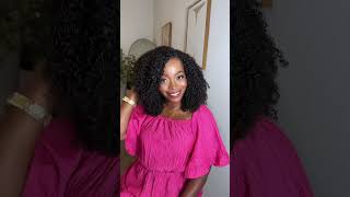 QVR Afro Kinky Human Crochet Hair😍🔥 #protectivestyles