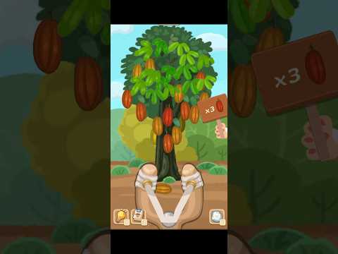 Epic Slingshot Shot! Knocked 3 Cocoa Beans with One Bullet!