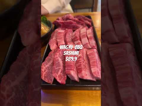 Wagyu sashimi