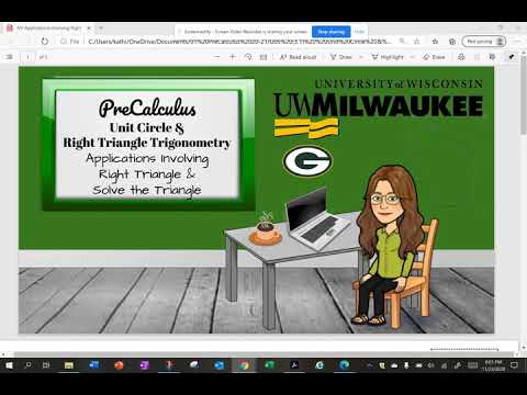 Applications Involving Right Triangles