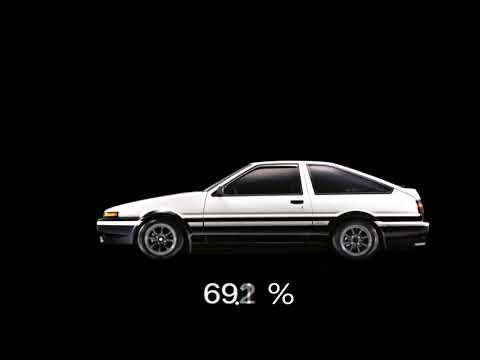 Running in the 90s gradually speeding up from 0 to 400%