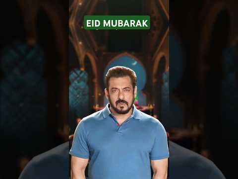 Salman Khan Says To Everyone Eid Mubarak... #shorts #salmankhan