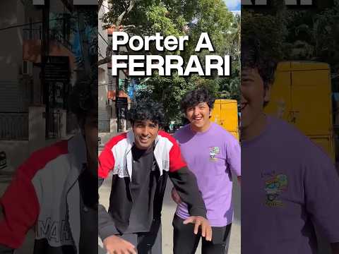 We Portered a Ferrari!!😲🏎️