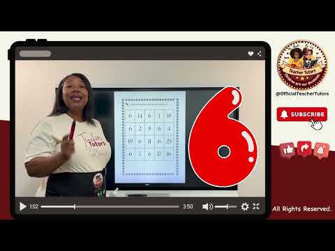 6️⃣ Learn to Count to 6! | Count with Us: Identify the Numbers 📚✨