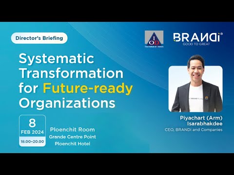 Director Briefing 2/2024: Systematic Transformation for Future-Ready Organizations