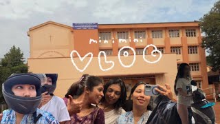 Random Day Random Vlog🤪 one round to our school🤓 #tuluvlog #mangalore #staloysius #vlog 4