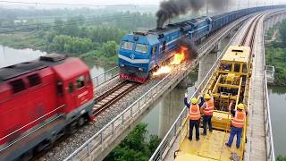 Unbelievable Train Moments Caught on Camera