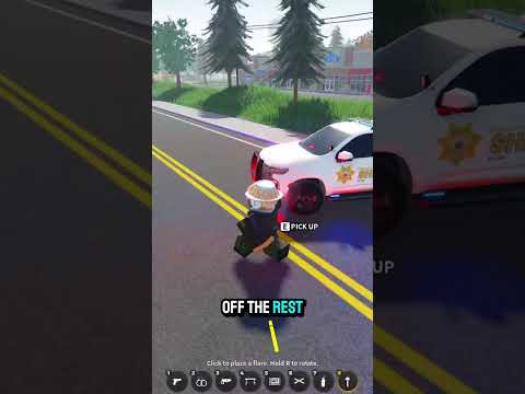 How to REALISTICALLY Handle a Car Crash in ER:LC Roblox 🚗💥 #erlc #roblox