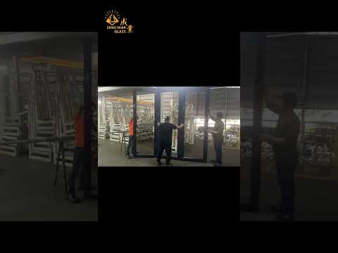 #foldingdoors #aluminium #aluminiumdoors #aluminiumfabrication #factory #manufacturer #malaysia