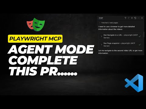 AI Agents + Playwright MCP: Extracting YouTube Data to help Auto-Complete Your PRs