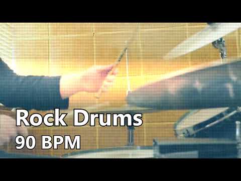 🤘 🥁 Rock Drum Beat 90 BPM 🤘 🥁