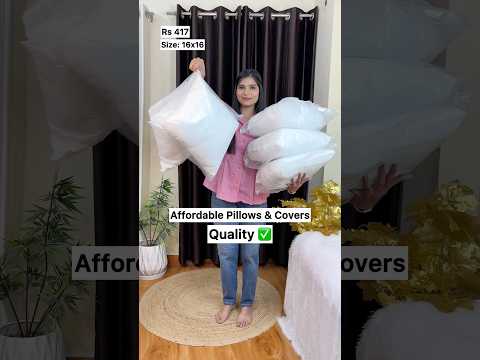 MEESHO (Set of 5)😍 Pillows & Covers | Comment Link / Dm #homedecor #pillows #unboxing #meeshofinds