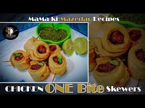 Chicken One Bite Skewers