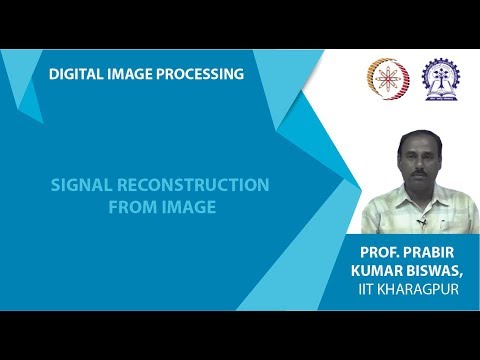 Signal Reconstruction from Image