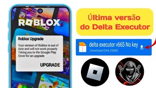 Como Corrigir o Problema de Atualização do Delta Executor e do Roblox | Delta Executor v669 | Roblox