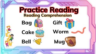 Reading Lesson for Kids | Reading Comprehension | Practice Reading #preschool #shorts #education