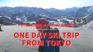 [Echigo Yuzawa] One day SKI & Snowboard trip from TOKYO