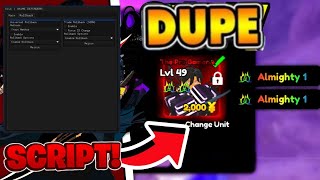 Anime Defenders Script GUI / HACK & SCRIPT | DUPE SCRIPT & ROLLBACK AUTOFARM INF GEMS MACRO