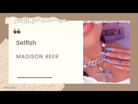 《中字》"自私如你" Madison Beer - Selfish (Alan Walker Remix) 【中文字幕 歌词 Lyrics】