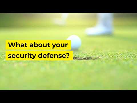 Golf Putt Dark Web Scan Video