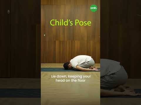 Child’s Pose To Relieve Back Pain and Improve Spine Health I Saurabh Bothra I OnlyMyHealth