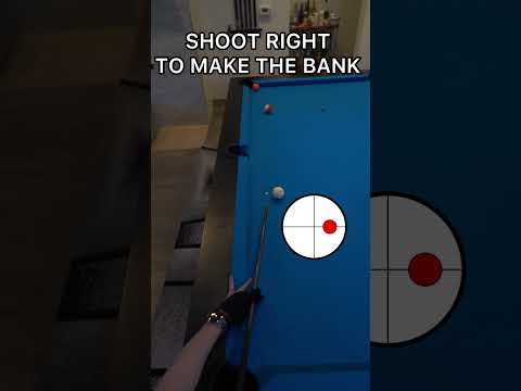 How to make bank shots with cut-induced spin