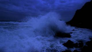Deep Sleep Ocean Waves - 99.9% Drift Into Sleep Instantly with Powerful Ocean Waves at Night