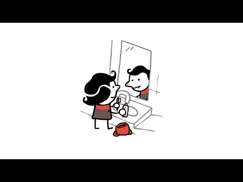kid vampire 8: human-style errand in toilet chamber
