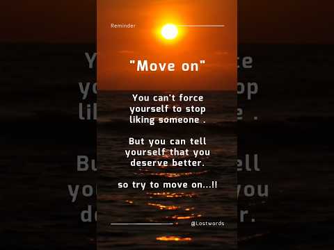 To move on 😔 in your life you need ♥️ to accept... #movingonquotes #brokenheartquotes