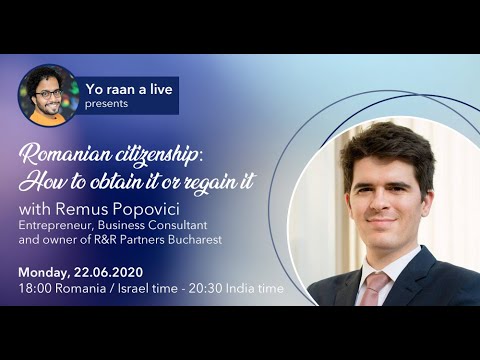 Romanian Citizenship How to obtain it or regain it