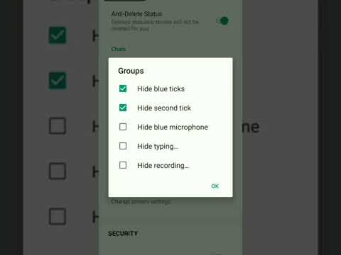 Hide double tick and blue tick .big trick #trick #crypto #animalmovie