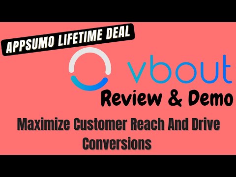 Vbout AppSumo Lifetime Deal Review - How Does Vbout Work?