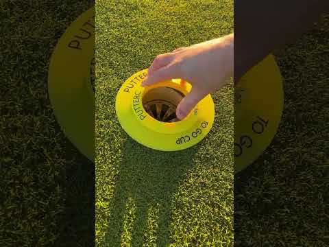 Use this training aid to get better at putting! #golftips #pga