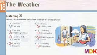 Tactics for Listening Third Edition Basic Unit 18 The Weather