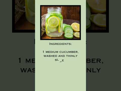 Cucumber Lemon Water Benefits? #virashorts #health