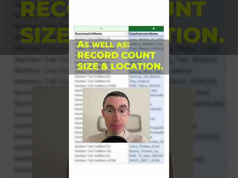 MARKETING CLOUD PROTIP: FIND DATA EXTENSION FAST AND EASY