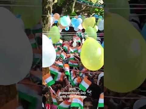 79th🇮🇳 Independence celebration with prettty little babies 🧡#independenceday
