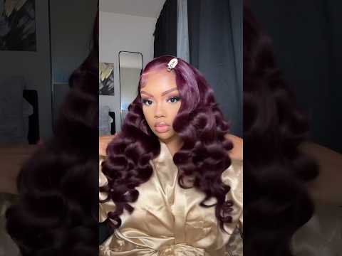 Watch me do Hollywood Glamour Inspired Pin Curls ♥️✨