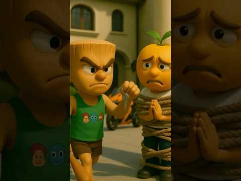 THE EVIL ORANGE GETS HIS KARMA 🍊: The Destroyer 😭 Tied Up and Abandoned!