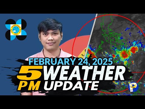 February 28, 2025 (Friday 5PM) Latest PAGASA Weather Update