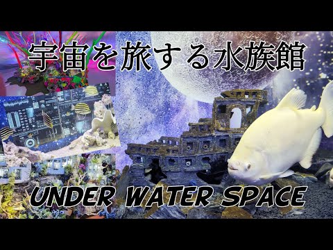 【mozoワンダーシティ】　アンダーウォータースペースナゴヤ　宇宙を旅する水族館。そこはまるで異次元、水の惑星パーティ。