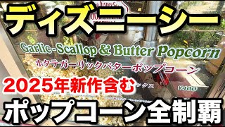これ見ればOK！2025年ディズニーシー９種ポップコーン全制覇