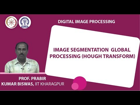 Image Segmentation  Global Processing (Hough Transform)