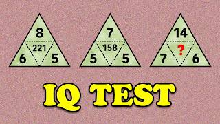 Can You Solve These Sectioned Triangles? IQ Puzzle