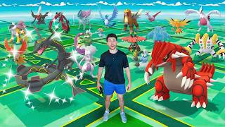 I found WILD Legendary Pokémon!
